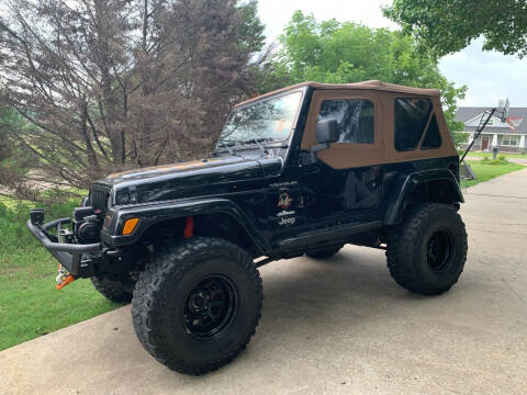 2001 Jeep Wrangler for sale at The Jeep Stop in Sherman TX