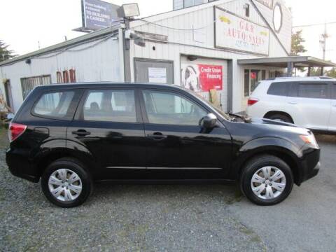 2010 Subaru Forester for sale at G&R Auto Sales in Lynnwood WA