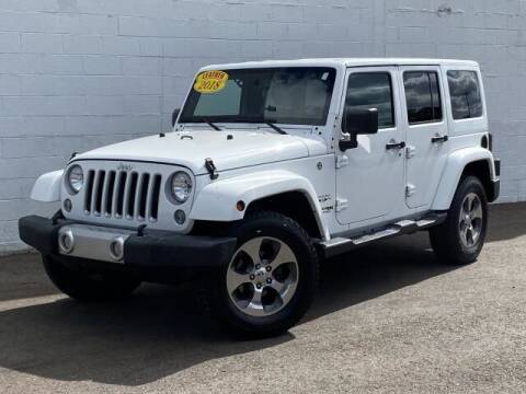 2018 Jeep Wrangler JK Unlimited for sale at TEAM ONE CHEVROLET BUICK GMC in Charlotte MI