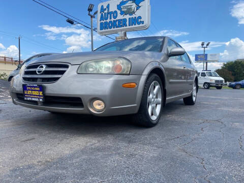 2002 Nissan Maxima for sale at A-1 Auto Broker Inc. in San Antonio TX