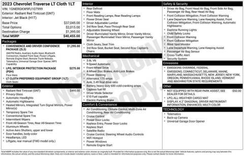2023 Chevrolet Traverse LT Cloth