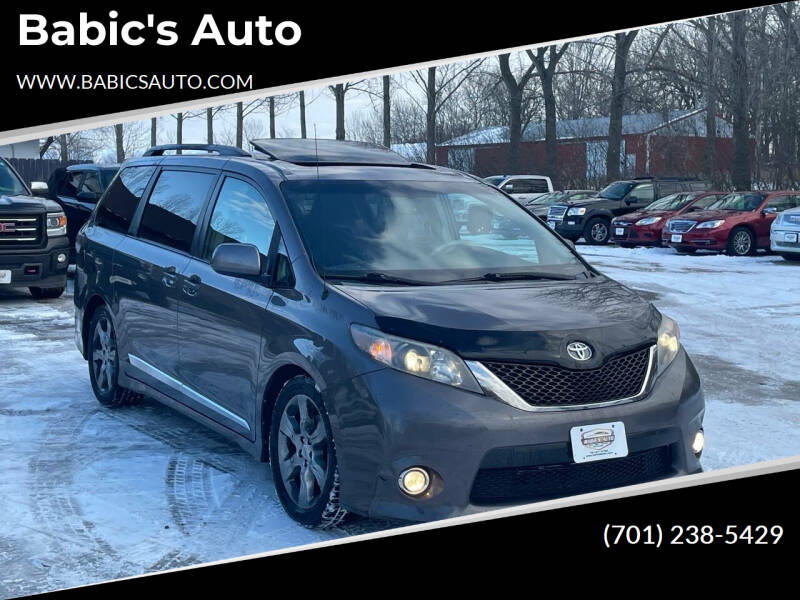 2012 Toyota Sienna for sale at Babic's Auto in Fergus Falls MN