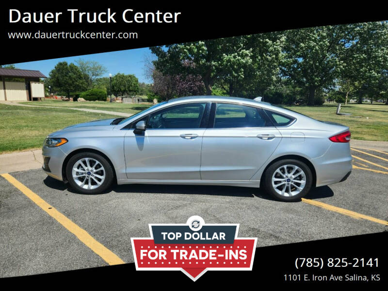2019 Ford Fusion for sale at Dauer Truck Center in Salina KS
