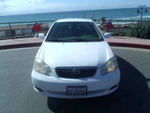 2005 Toyota Corolla for sale at OCEAN AUTO SALES in San Clemente CA