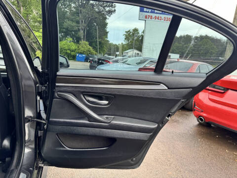 2012 BMW 5 Series 550i