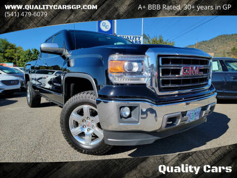 2014 GMC Sierra 1500 for sale at Quality Cars in Grants Pass OR