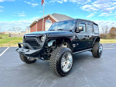 2018 Jeep Wrangler Unlimited for sale at HillView Motors in Shepherdsville KY
