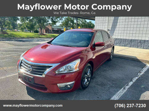 2015 Nissan Altima for sale at Mayflower Motor Company in Rome GA