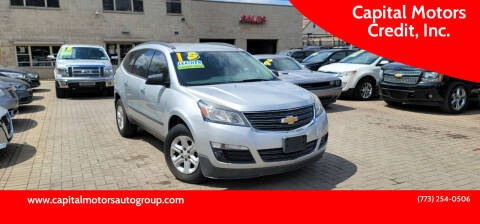 2015 Chevrolet Traverse for sale at Capital Motors Credit, Inc. in Chicago IL