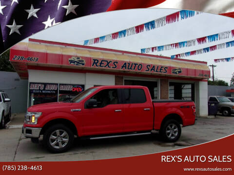 2018 Ford F-150 for sale at Rex's Auto Sales in Junction City KS