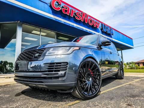 2018 Land Rover Range Rover for sale at CarsNowUsa LLc in Monroe MI