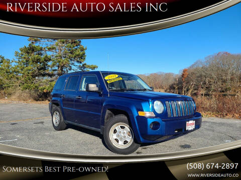 2009 Jeep Patriot for sale at RIVERSIDE AUTO SALES INC in Somerset MA