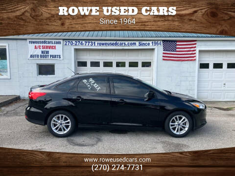 2018 Ford Focus for sale at Rowe Used Cars in Beaver Dam KY