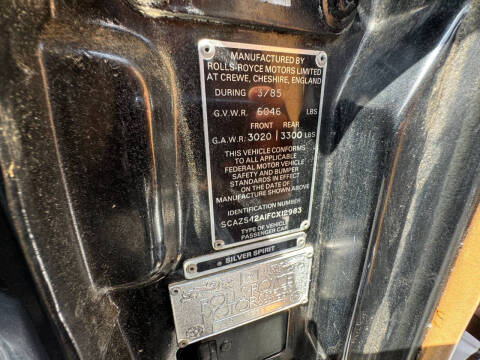 1985 Rolls-Royce Silver Spur