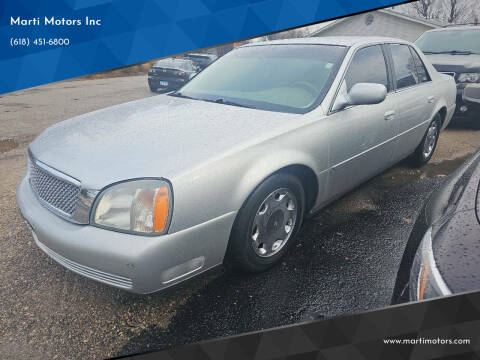 2002 Cadillac DeVille for sale at Marti Motors Inc in Madison IL