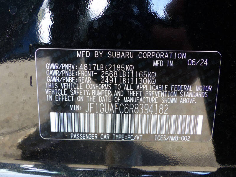 2024 Subaru Impreza Sport