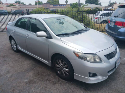 2010 Toyota Corolla for sale at Jemax Auto in El Monte CA