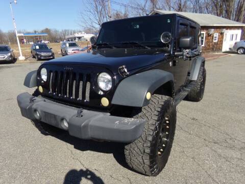 2013 Jeep Wrangler Unlimited for sale at Trade Zone Auto Sales in Hampton NJ