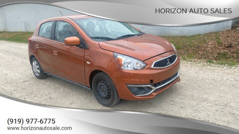 2017 Mitsubishi Mirage for sale at Horizon Auto Sales in Raleigh NC