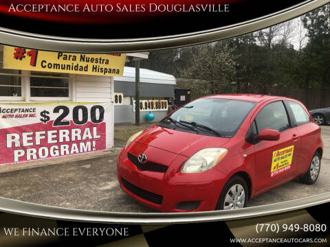 2010 Toyota Yaris for sale at Acceptance Auto Sales Douglasville in Douglasville GA