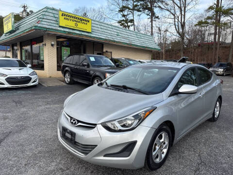 2015 Hyundai Elantra for sale at PANIAGUA AUTOMOTIVE in Chattanooga TN