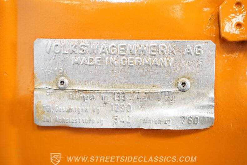 1973 Volkswagen Super Beetle