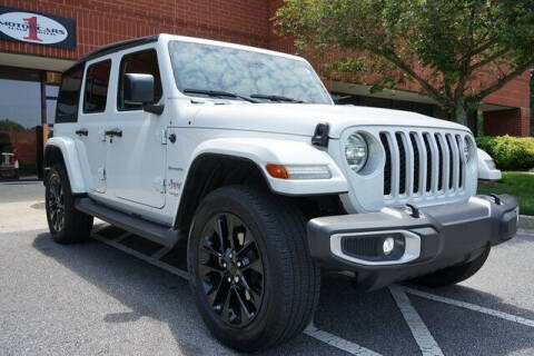 2021 Jeep Wrangler Unlimited for sale at Team One Motorcars, LLC in Marietta GA
