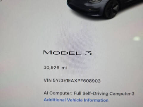 2023 Tesla Model 3