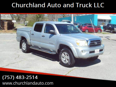 2006 Toyota Tacoma for sale at Churchland Auto and Truck LLC in Portsmouth VA