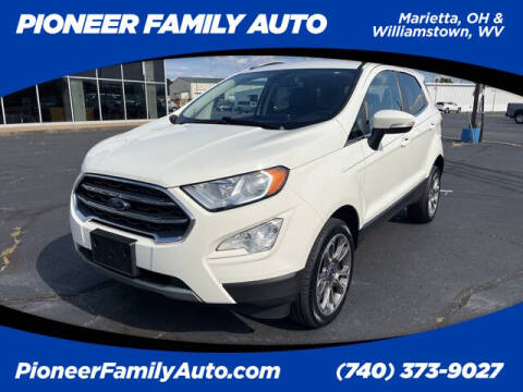 2021 Ford EcoSport for sale at Pioneer Family Preowned Autos of WILLIAMSTOWN in Williamstown WV