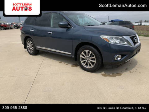 2014 Nissan Pathfinder for sale at SCOTT LEMAN AUTOS in Goodfield IL