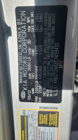 2012 Kia Soul +