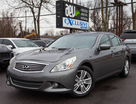 2011 Infiniti G37 Sedan for sale at EXCLUSIVE MOTORS in Virginia Beach VA