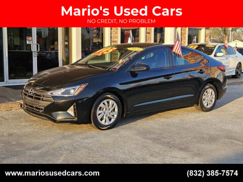 2019 Hyundai Elantra for sale at Mario's Used Cars - South Houston Location in South Houston TX