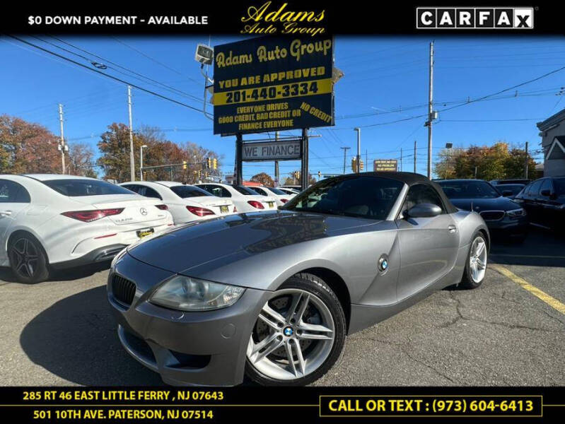 2008 BMW Z4 M for sale at Adams Auto Group in Little Ferry NJ