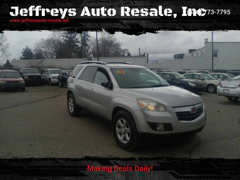 2008 Saturn Outlook for sale at Jeffreys Auto Resale, Inc in Clinton Township MI