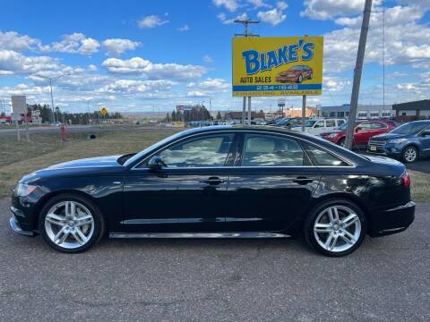 2017 Audi A6 for sale at Blake's Auto Sales LLC in Rice Lake WI