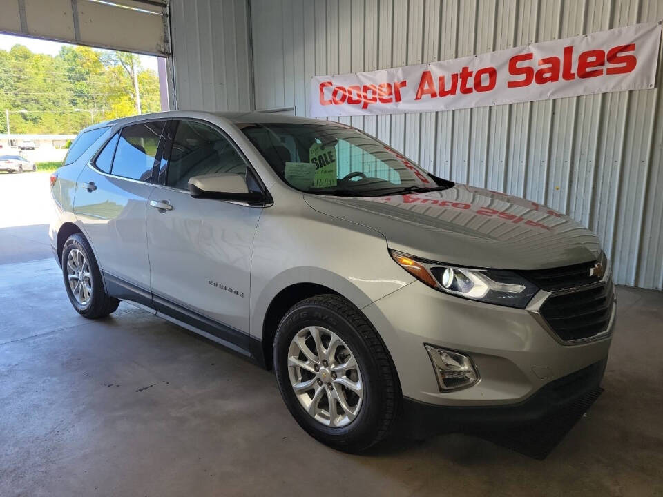 2020 Chevrolet Equinox for sale at COOPER AUTO SALES in ONEIDA, TN