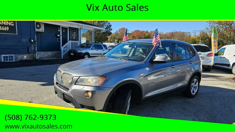 2011 BMW X3 for sale at Vix Auto Sales in Worcester MA