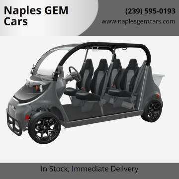 2023 GEM E4 for sale at Naples GEM Cars in Naples FL