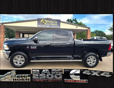 2018 RAM 2500 for sale at Ponca Auto World in Ponca City OK
