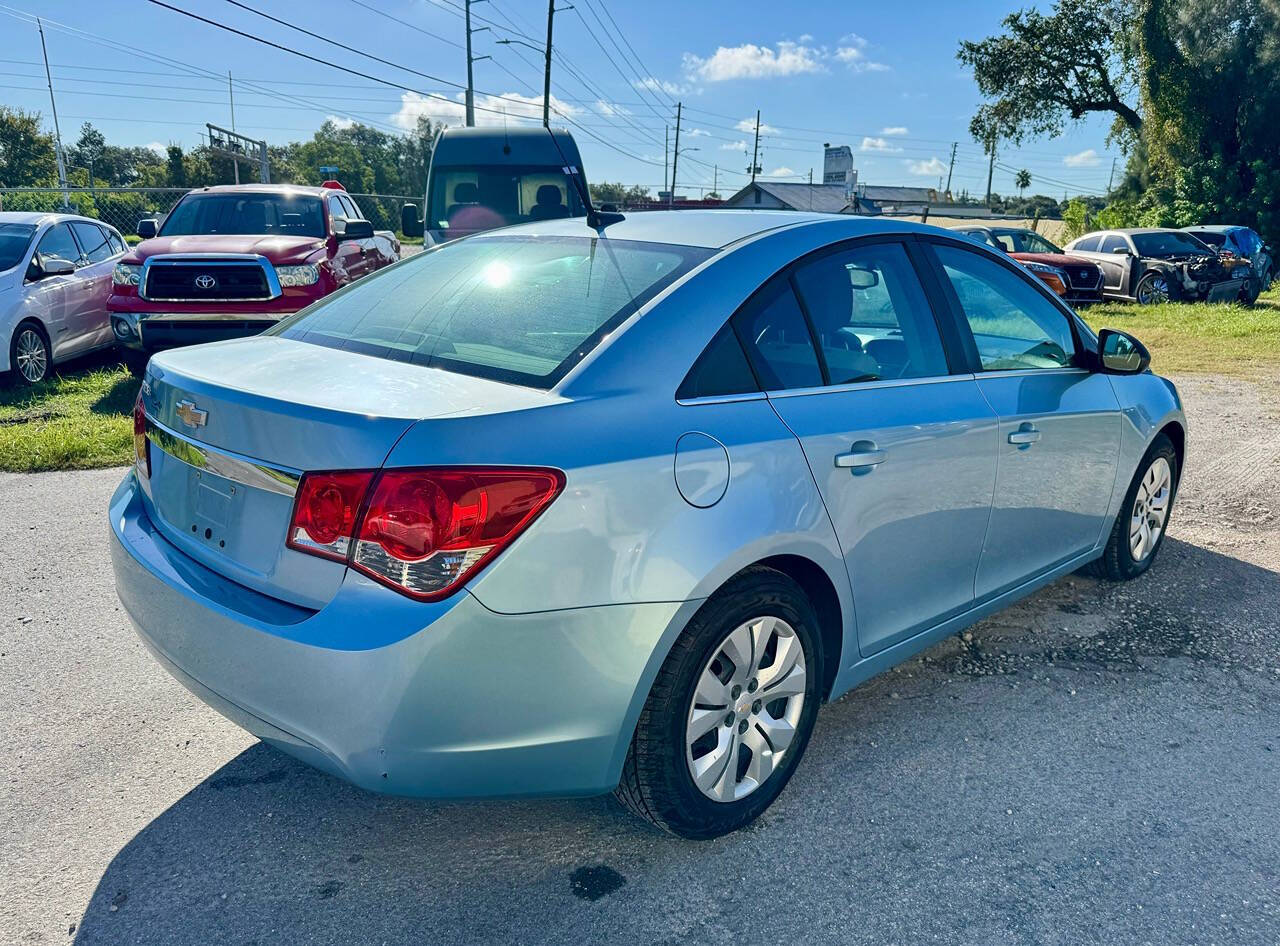 2012 Chevrolet Cruze for sale at MIA AUTO, LLC in Pinellas Park, FL