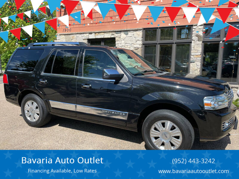 2013 Lincoln Navigator for sale at Bavaria Auto Outlet in Victoria MN