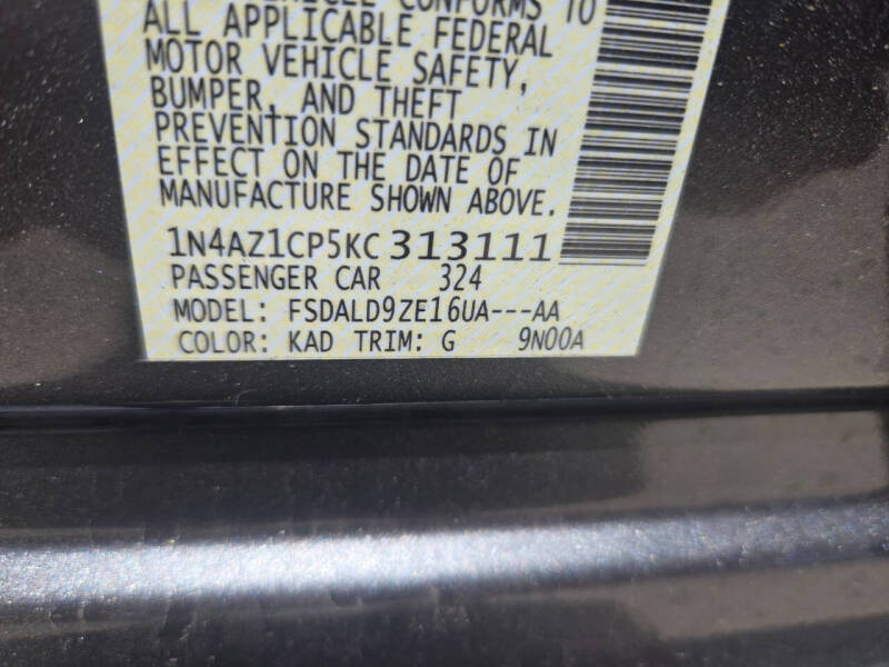 2019 Nissan LEAF SL