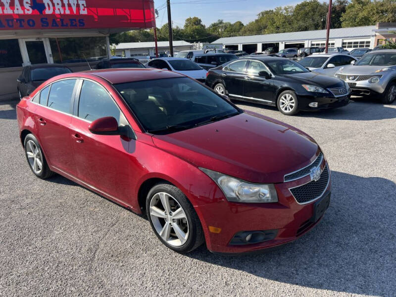 2012 Chevrolet Cruze for sale at Texas Drive LLC in Garland TX