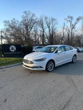 2017 Ford Fusion for sale at Station 45 AUTO REPAIR AND AUTO SALES in Allendale MI