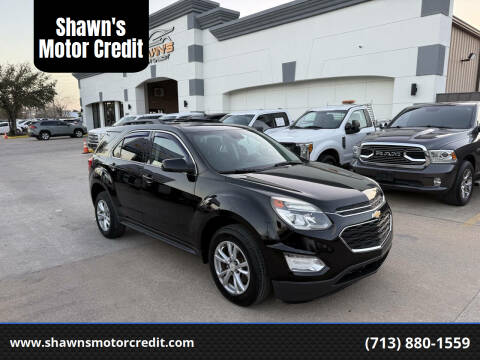 2016 Chevrolet Equinox for sale at Shawn's Motor Credit in Houston TX