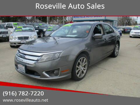 2010 Ford Fusion for sale at Roseville Auto Sales in Roseville CA