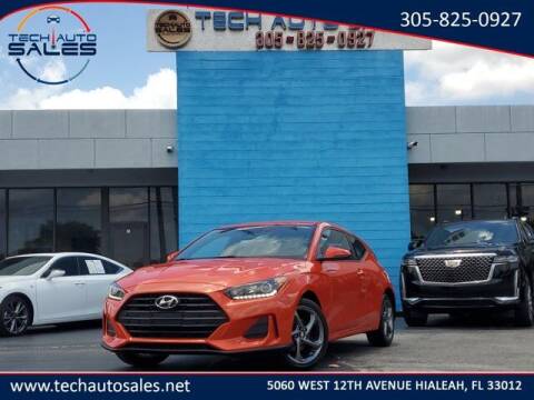 2020 Hyundai Veloster for sale at Tech Auto Sales in Hialeah FL