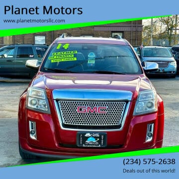 2014 GMC Terrain for sale at Planet Motors in Youngstown OH